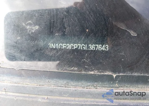 2016 Nissan Versa Note Sv из США, поврежденный, VIN 3N1CE2CP7GL367643